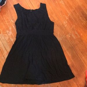Express black cotton dress/suit cover up